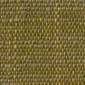 Woven fabric texture, olive green and light gray grid pattern, dense matte weave with visible knots, textile label “swan > fabric (h) > h 619”.